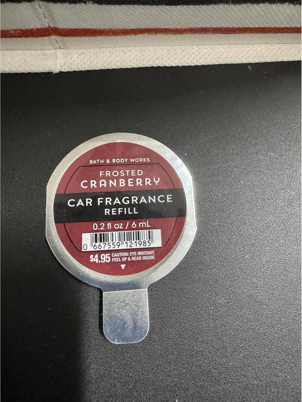 Bath and Body Works Frosted Cranberry  Car Fragrance Refill